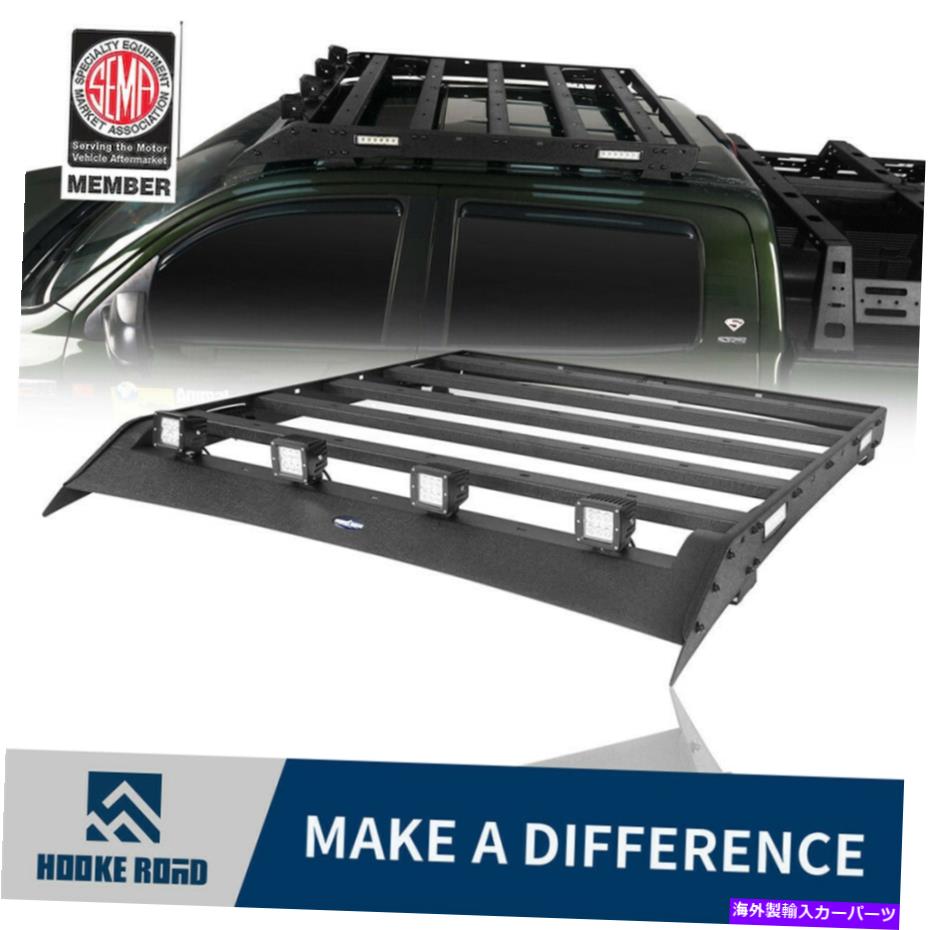 ルーフキャリア フックロードトップルーフラック貨物保管キャリアスチールトヨタツンドラ2007-2013 Hooke Road Top Roof Rack Cargo Storage Carrier Steel for Toyota Tundra 2007-2013【並行輸入品】｜Us Custom Parts Shop USDM