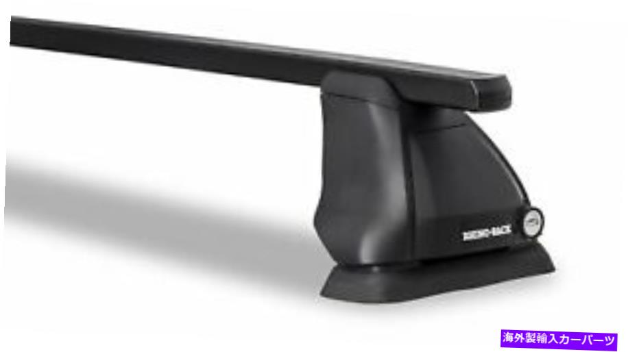 ルーフキャリア Rhino Rack 04-13フィットマツダ3 13-16 CX-5ユーロ2500ブラック2バーFMPルーフラック Rhino Rack 04-13 Fits Mazda 3 13-16 CX-5 Euro 2500 Black 2 Bar Fmp Roof Rack【並行輸入品】