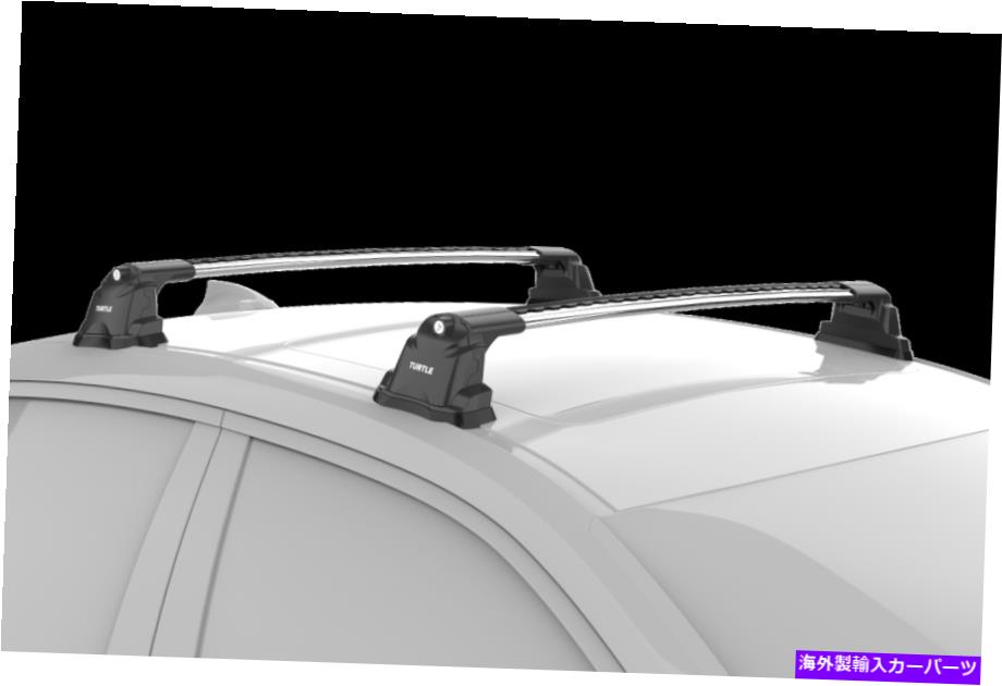 ルーフキャリア タートルシルバーエア3プレミアムルーフレールラックマツダCX-5（KE）SUV用クロスバー Turtle Silver Air 3 Premium Roof Rail Racks Cross Bar for Mazda CX-5 (KE) SUV【並行輸入品】｜Us Custom Parts Shop USDM