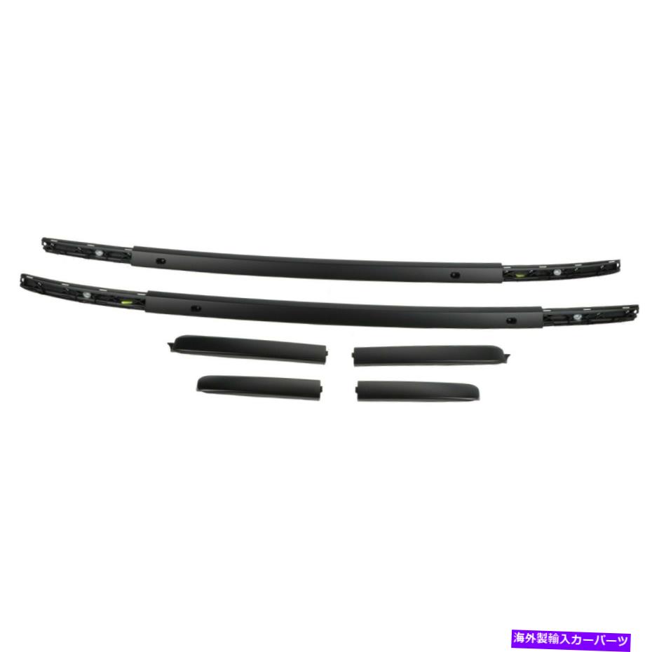 ルーフキャリア OEMブランド新しいMOPAR 2016-2017 Fiat 500Xリムーバブルルーフラックバー68281916AA OEM BRAND NEW MOPAR 2016-2017 FIAT 500X REMOVABLE ROOF RACK BARS 68281916AA【並行輸入品】