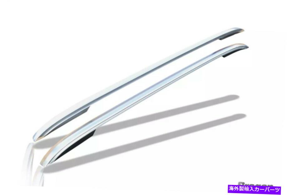 ルーフキャリア 2016+ Ford Edge Polished Aluminium Side Roof Rails Rack Bars Silversをフィットする To Fit 2016+ Ford Edge Polished Aluminium Side Roof Rails Rack Bars Silver【並行輸入品】