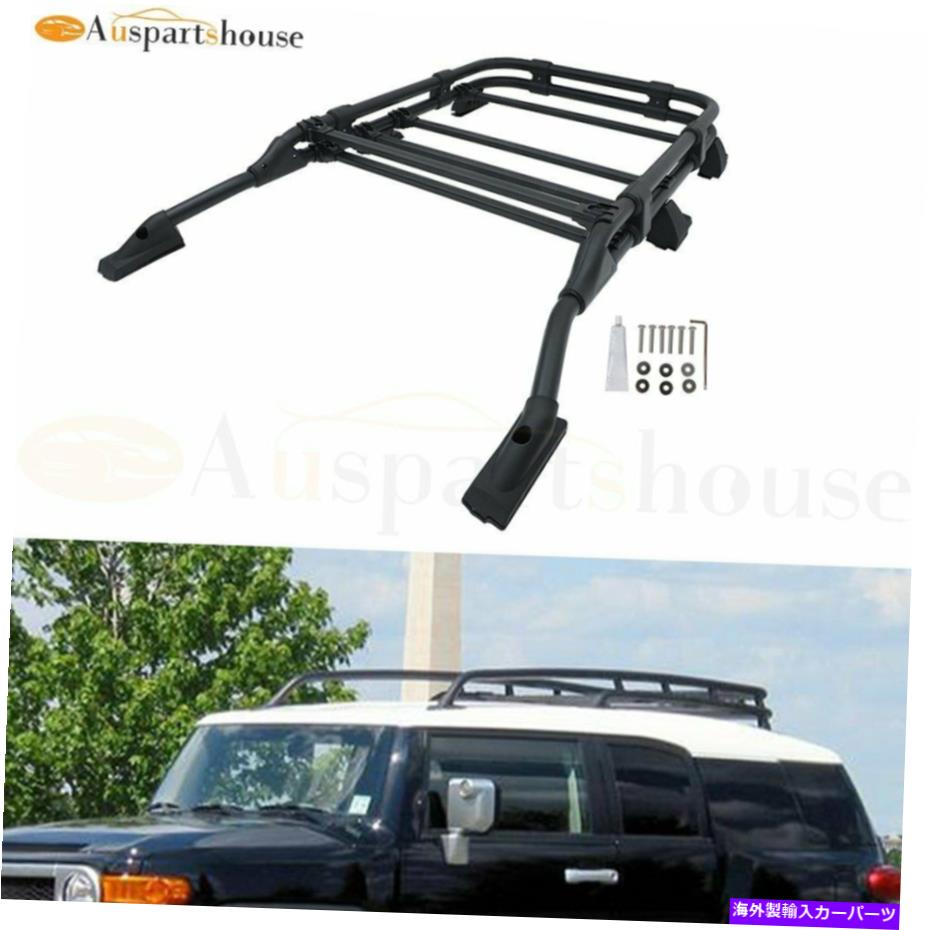 ルーフキャリア 2007-2014のトップルーフラックトヨタFJクルーザー4.0L貨物荷物荷物キャリア Top Roof Rack For 2007-2014 Toyota Fj Cruiser 4.0L Cargo Luggage Baggage Carrier【並行輸入品】