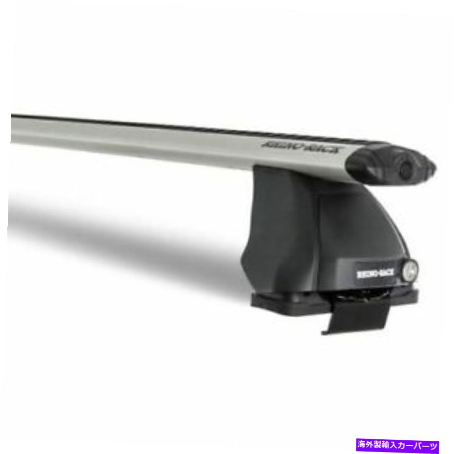 ルーフキャリア Rhino Rack Ja2802 Vortex 2500 1バールーフラック - シルバー新しい Rhino Rack JA2802 Vortex 2500 1 Bar Roof Rack - Silver NEW【並行輸入品】