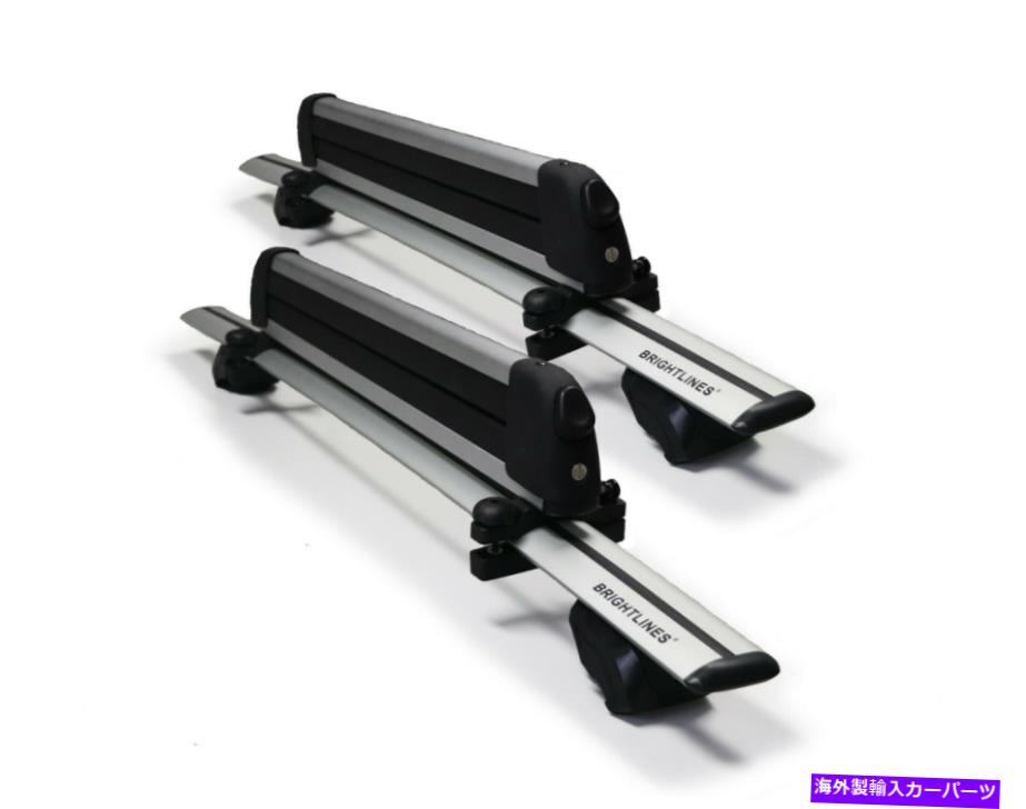 ルーフキャリア ブライトラインクロスバールーフスキーラックコンボ2019-2022ボルボXC40に互換性 BRIGHTLINES Cross Bars Roof Ski Rack Combo Compatible For 2019-2022 Volvo XC40【並行輸入品】｜Us Custom Parts Shop USDM