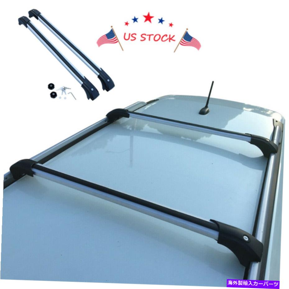 ルーフキャリア 高品質のルーフラッククロスバーペアブラックフィット日産ローグラグジュアリースタイル14-19 High quality Roof Rack Cross Bar Pair Black Fits Nissan Rogue Luxury Style 14-19【並行輸入品】