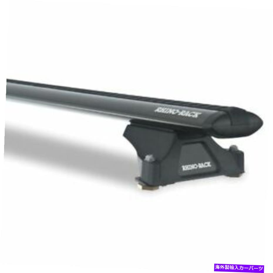 ルーフキャリア RhinoラックJA6207 Vortex RLTPブラック1フォードエクスプローラーのためのバールーフラック Rhino Rack JA6207 Vortex RLTP Black 1 Bar Roof Rack For Ford Explorer NEW【並行輸入品】