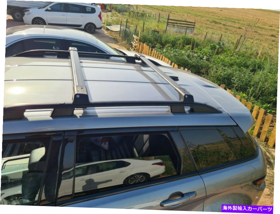 ルーフキャリア レンジローバーエヴォーク4 PC用に設定された黒いルーフレールのサイドバーとクロスバー Black Roof Rails Side Bars And Cross Bars Set for Range Rover Evoque 4 PCS【並行輸入品】 101,096円