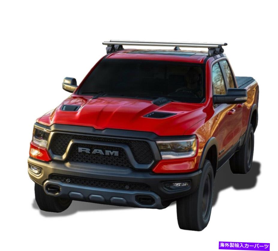 ルーフキャリア ブラックホーストラベラークロスバーシルバーフィット2013-2022 RAM 1500 Black Horse Traveler Cross Bar Silver fit 2013-2022 Ram 1500【並行輸入品】|Us Custom Parts Shop USDM