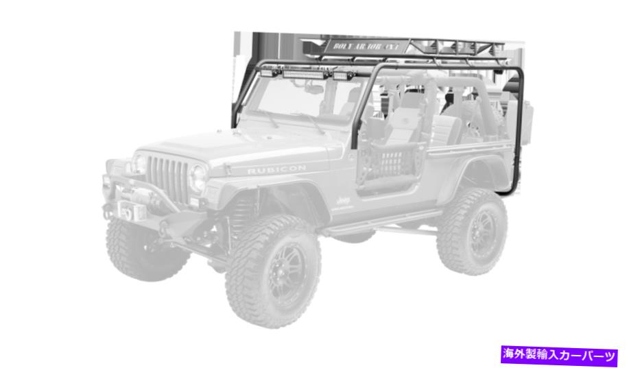 ルーフキャリア 1997-2006ラングラー貨物ルーフラックボックス1/2 1997-2006 WRANGLER CARGO ROOF RACK BOX 1 OF 2【並行輸入品】|Us Custom Parts Shop USDM