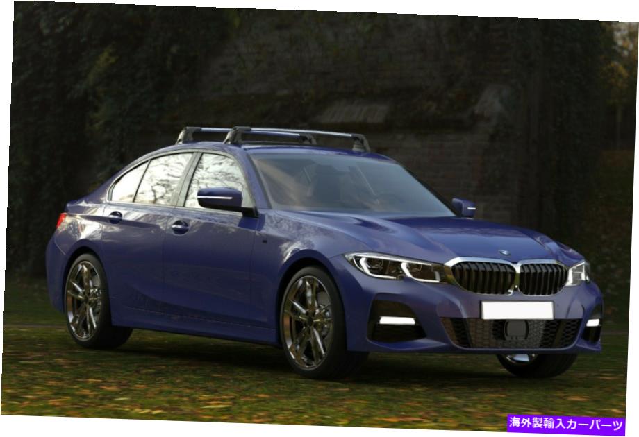 ルーフキャリア タートルシルバーエア3プレミアムルーフレールラックBMW 5シリーズG30セダン用クロスバー Turtle Silver Air 3 Premium Roof Rail Racks Cross Bar for BMW 5 Series G30 Sedan【並行輸入品】