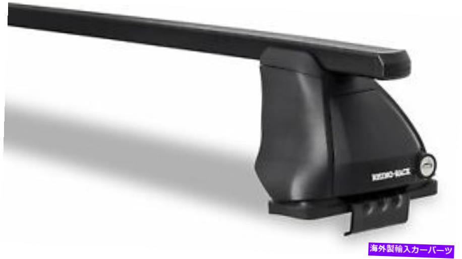 ルーフキャリア Rhino Rack 2018-2022に適合しているKia Stinger 5dr Hatche Euro 2500ブラック2バールーフラック Rhino Rack 2018-2022 Fits Kia Stinger 5dr Hatch Euro 2500 Black 2 Bar Roof Rack【並行輸入品】