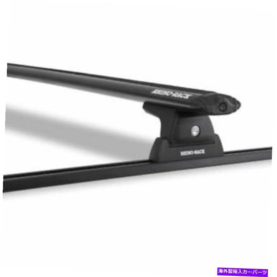 ルーフキャリア Rhino Rack Ja8719 Vortex RLT600トラックマウントブラック1 barルーフラックf350 new Rhino Rack JA8719 Vortex RLT600 Trackmount Black 1 Bar Roof Rack For F350 NEW【並行輸入品】