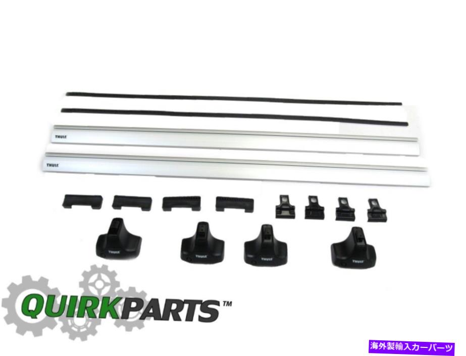 ルーフキャリア 12-18ジープグランドチェロキー工場のサイドレールのないリムーバブルルーフラック 12-18 Jeep Grand Cherokee WITHOUT FACTORY SIDE RAILS Thule Removable Roof Rack【並行輸入品】
