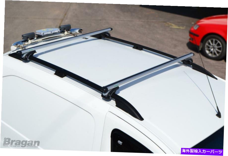 ルーフキャリア ルーフレールラック +クロスバーフォードトランジットトーナンクーリエ14+マットブラック Roof Rails Rack + Cross Bars To Fit Ford Transit Tourneo Courier 14+ Matte BLACK【並行輸入品】｜Us Custom Parts Shop USDM