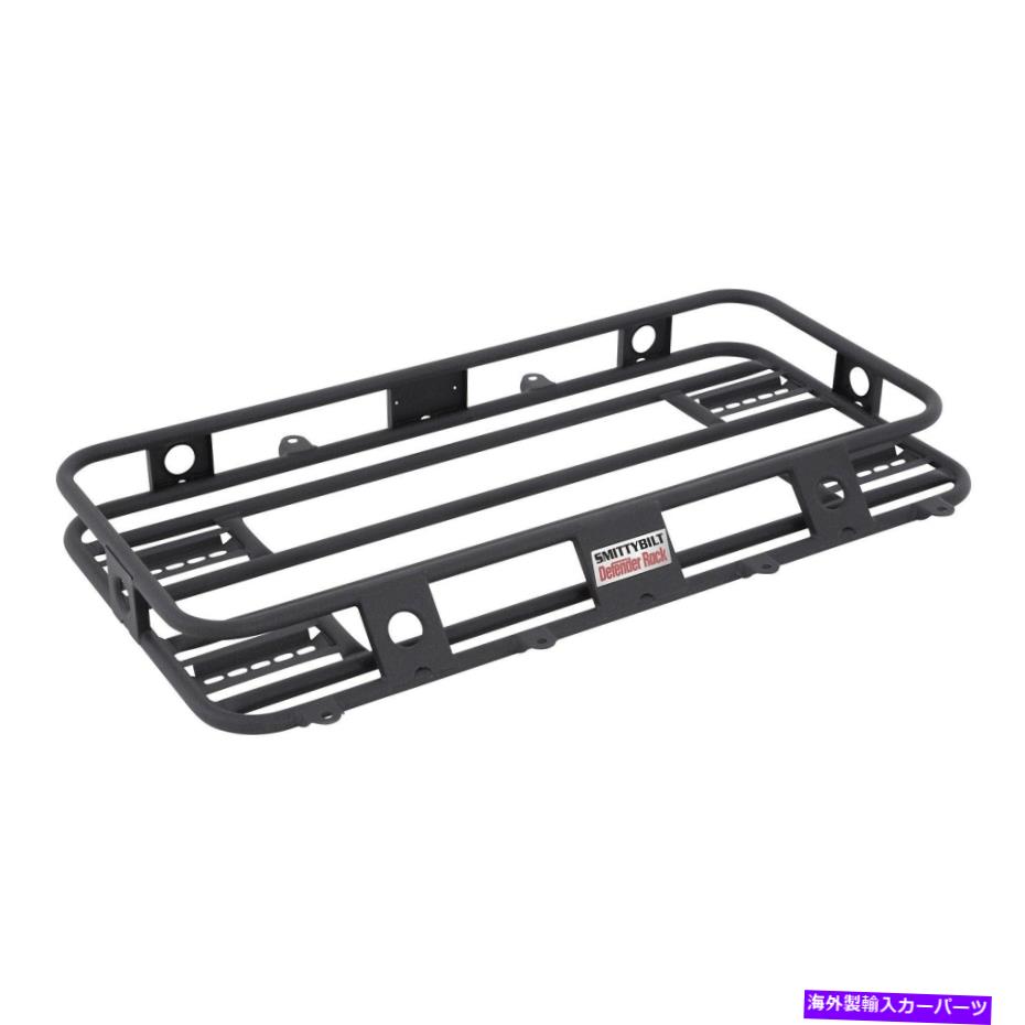 ルーフキャリア SMITTYBILT 45304JTディフェンダーバスケットラック Smittybilt 45304JT Defender Basket Rack【並行輸入品】|Us Custom Parts Shop USDM