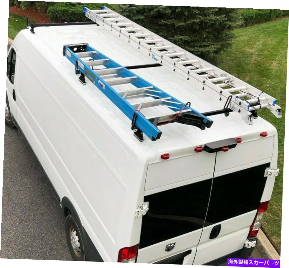 ルーフキャリア ヘビーデューティー3バーラダールーフラックフィット：ラムプロマスターハイルーフ Heavy Duty 3 Bar ladder roof rack Fits: RAM ProMaster High Roof all years【並行輸入品】