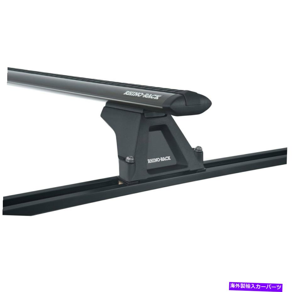 ルーフキャリア ランドローバー用LR3 05-09 RHINO-RACK VORTEX RLTFフロントブラックルーフラックシステム For Land Rover LR3 05-09 Rhino-Rack Vortex RLTF Front Black Roof Rack System【並行輸入品】