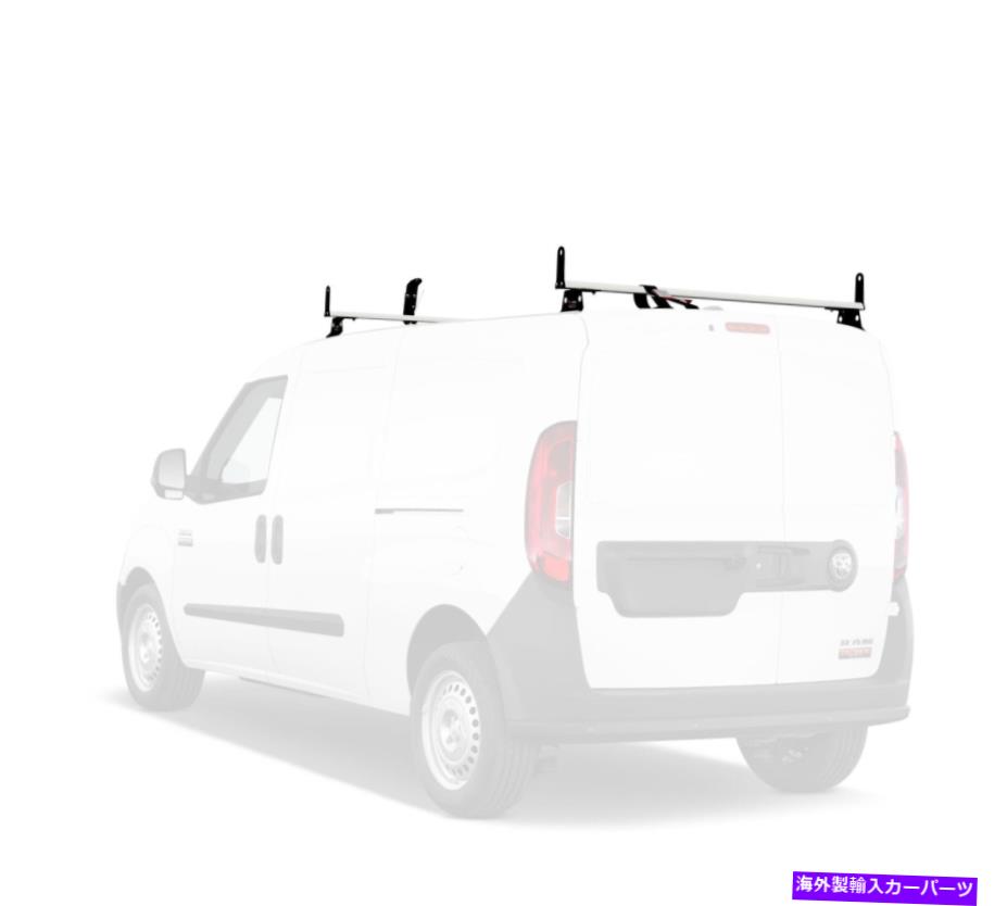 ルーフキャリア Vantech White J2000 2 Bar Ldアルミニウムはしごルーフラック：Ram Promaster Cityに適合する Vantech White J2000 2 Bar LD Aluminum Ladder Roof Rack: Fits RAM ProMaster City【並行輸入品】