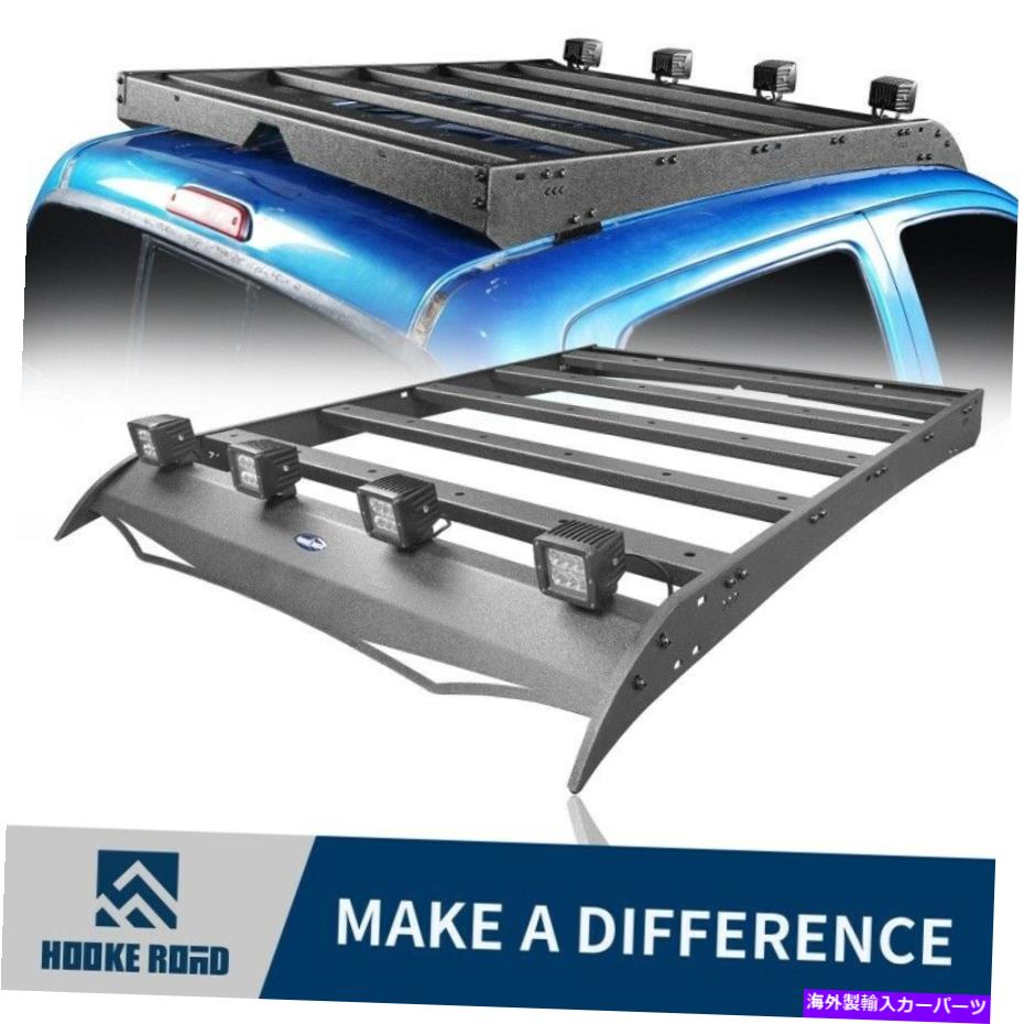 ルーフキャリア フックロードルーフラックトップカーゴ荷物キャリアフィットトヨタタコマ05-22 4ドア Hooke Road Roof Rack Top Cargo Luggage Carrier Fit Toyota Tacoma 05-22 4-Door【並行輸入品】|Us Custom Parts Shop USDM