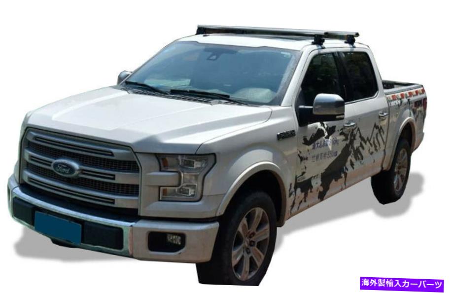 ルーフキャリア ブラックホーストラベラークロスバーシルバーフィット2015-2022フォードF-150 Black Horse Traveler Cross Bar Silver fit 2015-2022 Ford F-150【並行輸入品】