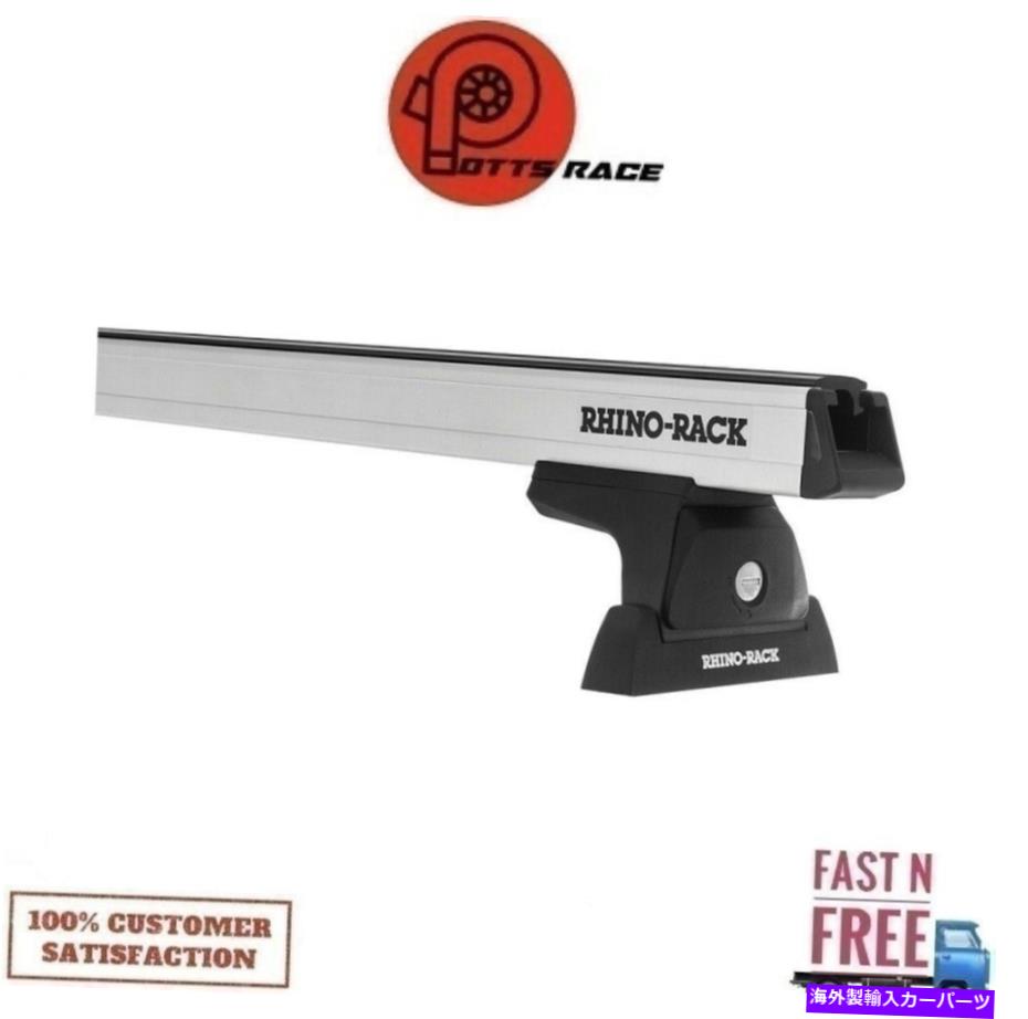 ルーフキャリア Dodge RAMのためのRhino Rack Ja7940ヘビーデューティRLT600ルーフラックシステムシルバー Rhino Rack JA7940 For Dodge Ram Heavy Duty RLT600 Roof Rack System Silver【並行輸入品】
