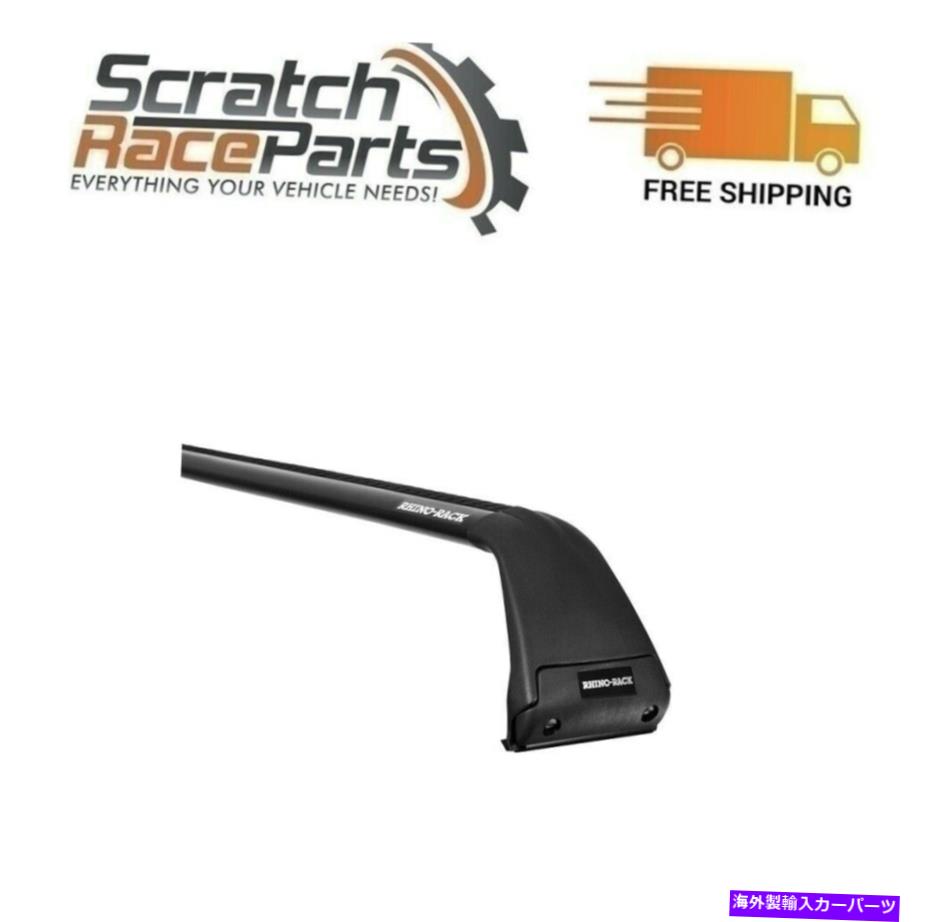 ルーフキャリア SG60 RHINOラックVortex SGルーフラックシステムエアロブラックバー用07-22ラングラー SG60 Rhino Rack Vortex SG Roof Rack System Aero Black Bar For 07-22 Wrangler【並行輸入品】