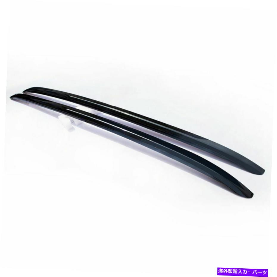 ルーフキャリア 2018-20ポルシェカイエンヌブラックの荷物荷物キャリアルーフラックサイドクロスバー MAK Luggage Carrier Roof Rack Side Cross Bars For 2018-20 Porsche Cayenne Black【並行輸入品】