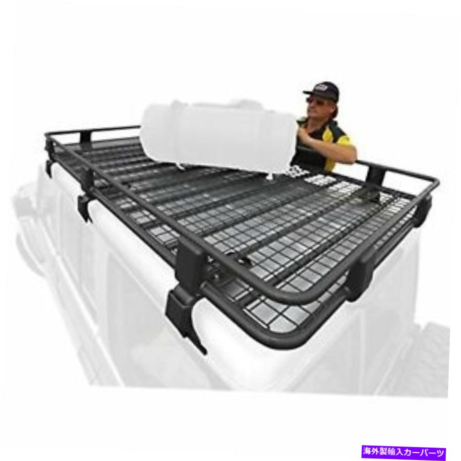 ルーフキャリア ARB 3800010Mスチールルーフラックバスケット ARB 3800010M Steel Roof Rack Basket【並行輸入品】