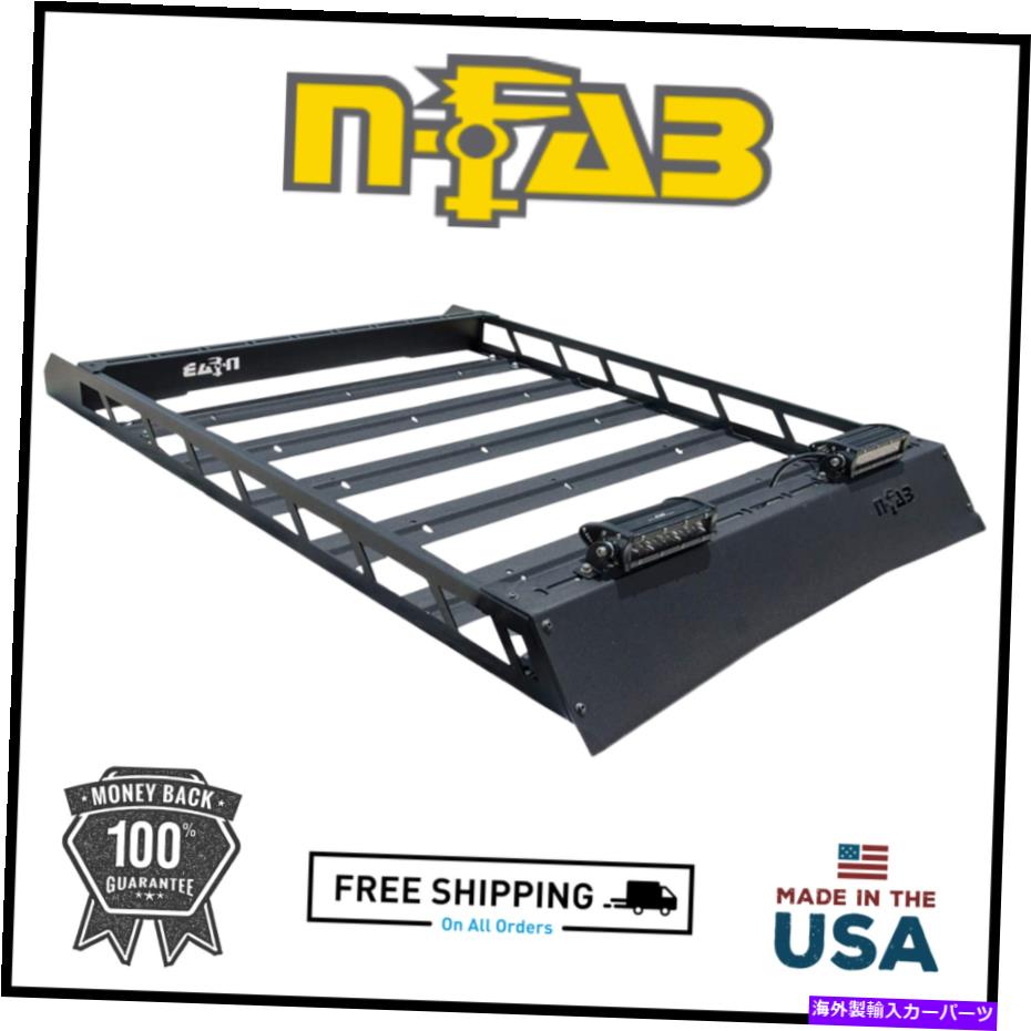 ルーフキャリア n-fab t102mrfモジュラールーフラックw/マルチマウントシステムは10-22トヨタ4runnerに適合します N-Fab T102MRF Modular Roof Rack w/ Multi-Mount System Fits 10-22 Toyota 4Runner【並行輸入品】