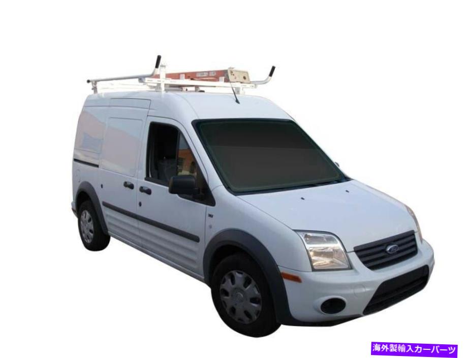 ルーフキャリア 2010-2013 Ford Transit Connect Aluminium Ladder Rack-ベースモデル 2010 - 2013 Ford Transit Connect Aluminum Ladder Rack - Base Model【並行輸入品】