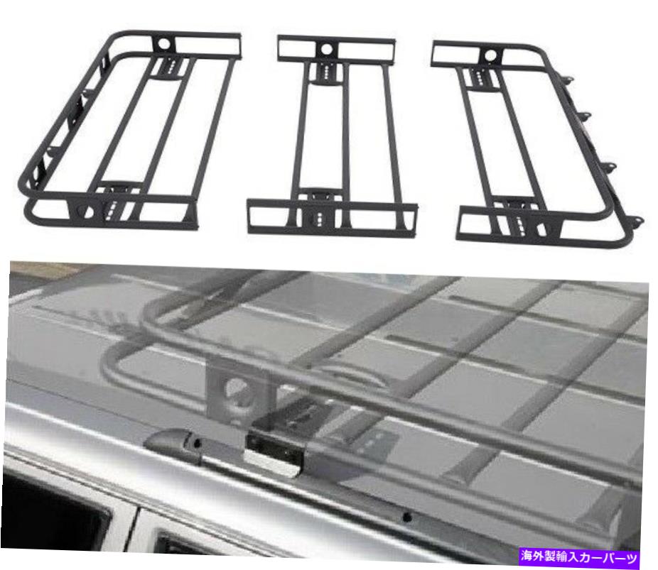 ルーフキャリア Smittybiltは、郊外のZ71とLandcruiser 80用のブラケット付きルーフラックを一緒にボルトで一緒にボルト Smittybilt Bolt Together Roof Rack w/Bracket for Suburban Z71 & LandCruiser 80【並行輸入品】