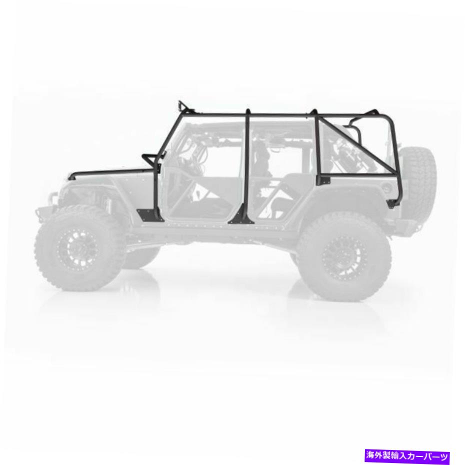ルーフキャリア smittybilt xrc exoskeleton rasckシステムブラック、ラングラー4dr。 76840 Smittybilt XRC Exoskeleton Rasck System-Black, for Wrangler 4dr.; 76840【並行輸入品】|Us Custom Parts Shop USDM