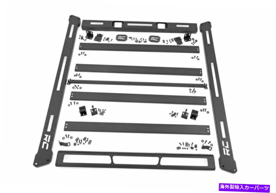 ルーフキャリア ジープラングラーJKのためのラフカントリーハードトップルーフラックシステム。 10605 Rough Country Hard Top Roof Rack System w/o LEDs, for Jeep Wrangler JK; 10605【並行輸入品】