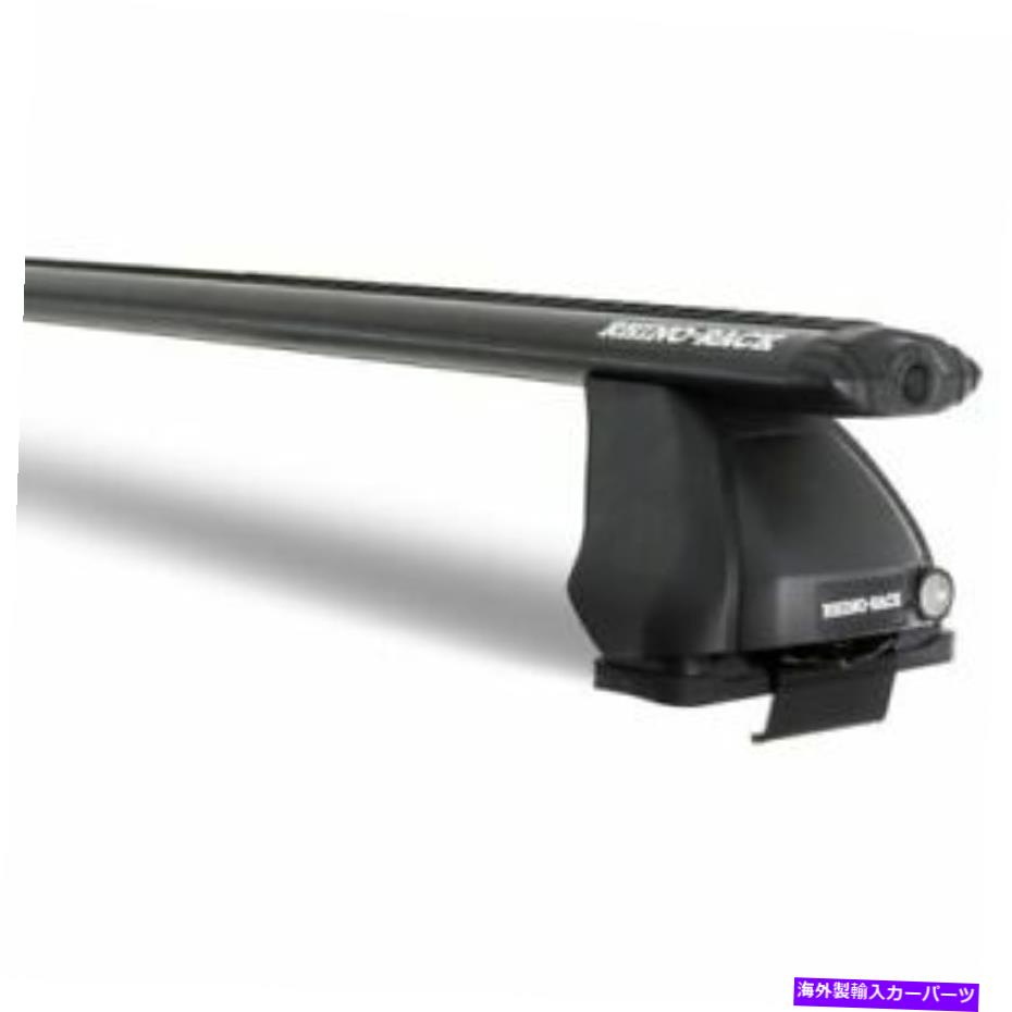 ルーフキャリア Rhino Rack Ja6354 Vortex 2500 2バールーフラック - ブラックニュー Rhino Rack JA6354 Vortex 2500 2 Bar Roof Rack - Black NEW【並行輸入品】