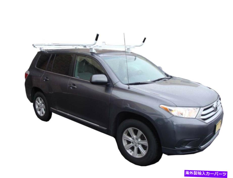 ルーフキャリア トヨタハイランダーSUVのアルミニウムラダーラック - ベースモデル Aluminum Ladder Rack for Toyota Highlander SUV - Base Model【並行輸入品】