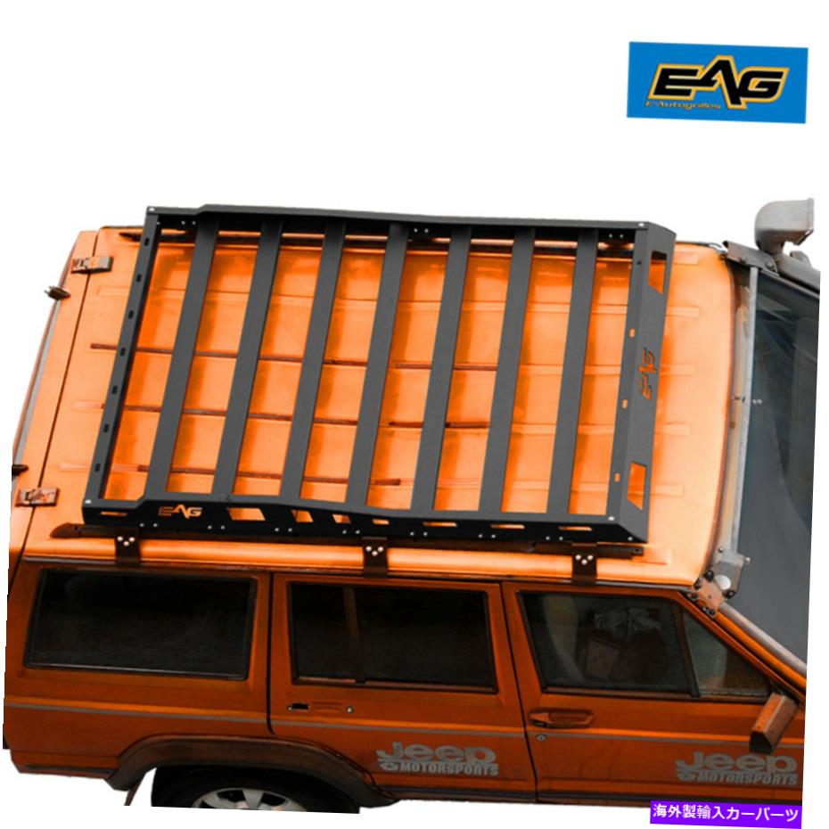 ルーフキャリア 84-01チェロキーXJに適した荷物キャリアの組み立て済み荷物キャリア EAG Steel Roof Rack Assembled Luggage Carrier Fit for 84-01 Cherokee XJ【並行輸入品】