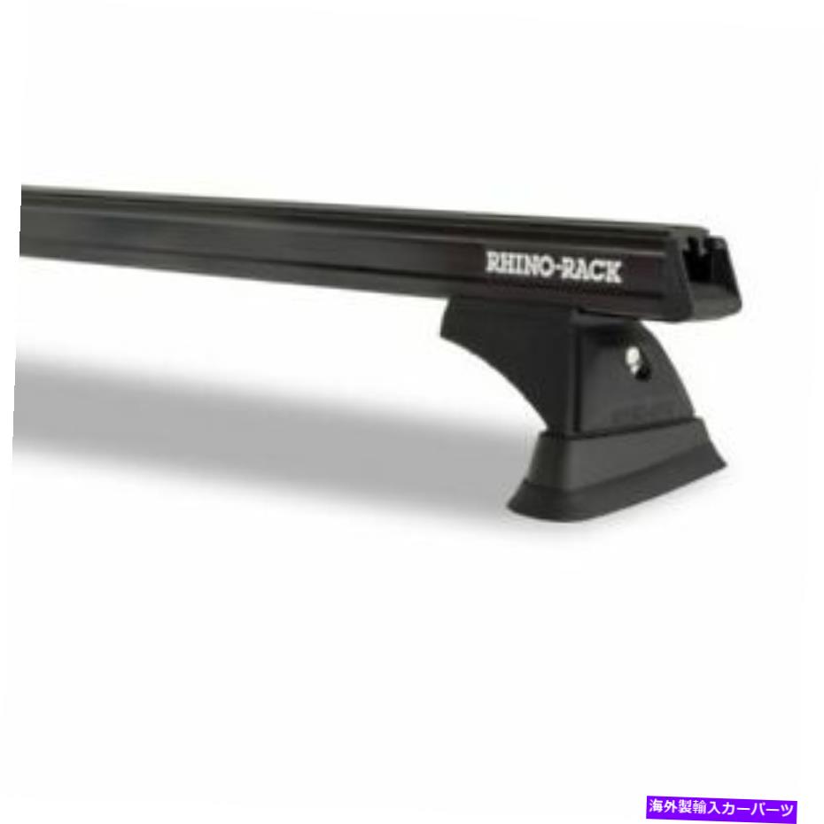 ルーフキャリア RhinoラックJa9702ヘビーデューティRCHブラック2バールーフラック Rhino Rack JA9702 Heavy Duty RCH Black 2 Bar Roof Rack For Toyota NEW【並行輸入品】
