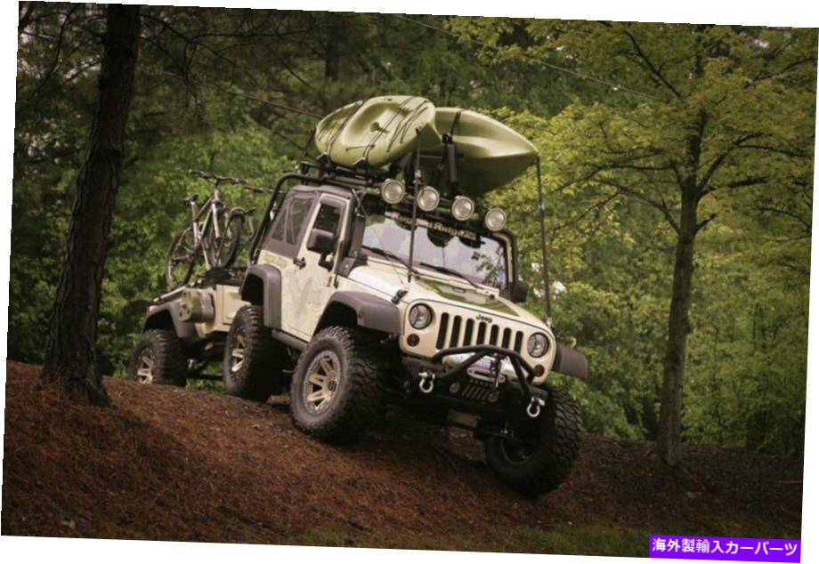 ルーフキャリア 頑丈なリッジ11703.01シェルパルーフラック Rugged Ridge 11703.01 Sherpa Roof Rack【並行輸入品】
