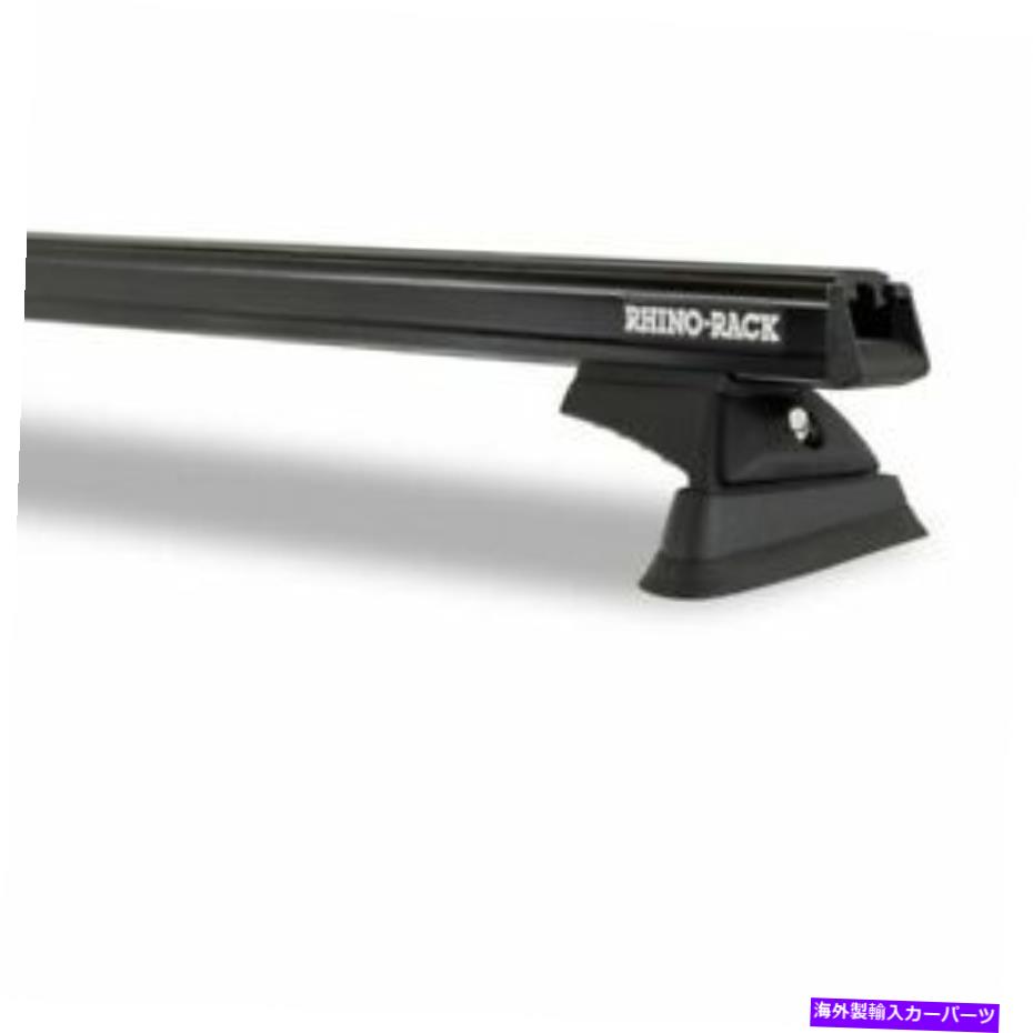 ルーフキャリア RhinoラックJa9435ヘビーデューティRCLブラック2バールーフラックジープ新しいラック Rhino Rack JA9435 Heavy Duty RCL Black 2 Bar Roof Rack For Jeep NEW【並行輸入品】