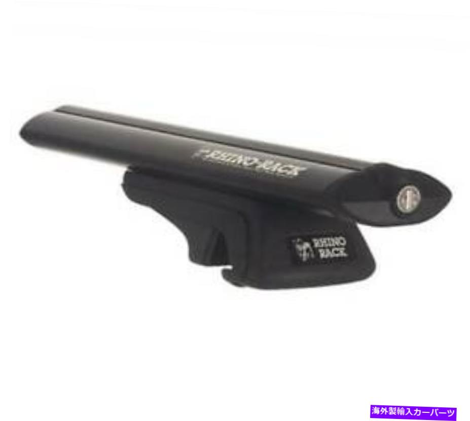 ルーフキャリア Rhino Rack 05-19フィット日産フロンティアD40 4DR Vortex SX Black2 Bar Roof Rack Rhino Rack 05-19 Fits Nissan Frontier D40 4dr Vortex SX Black 2 Bar Roof Rack【並行輸入品】