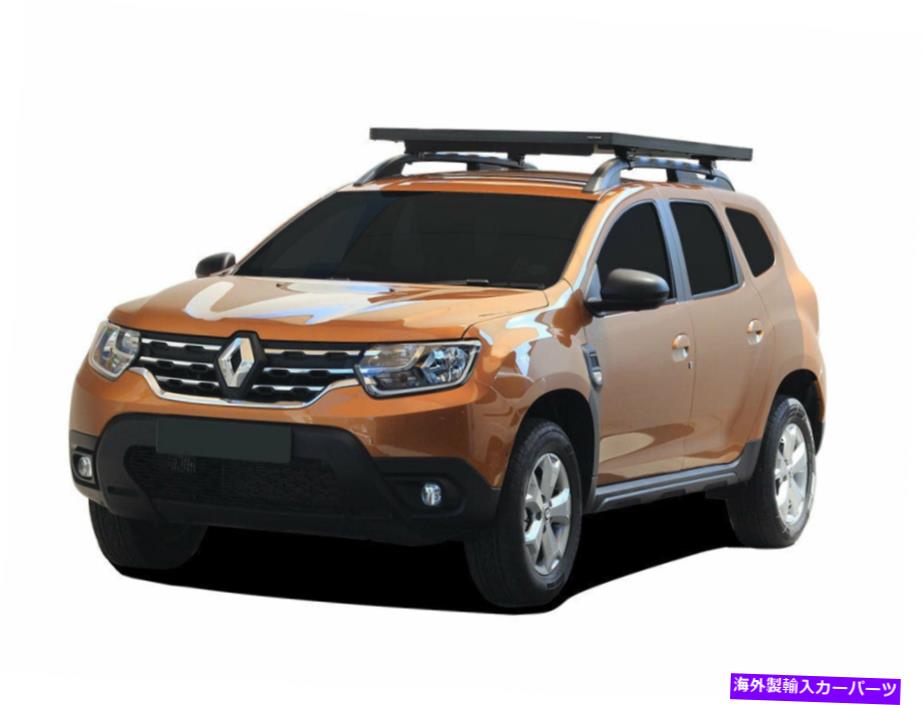 ルーフキャリア スリムラインIIルーフレールラックキットルノーダスター第2世代と互換性があります（2017-2 ... Slimline II Roof Rail Rack Kit compatible with Renault Duster 2nd Gen (2017-2...【並行輸入品】