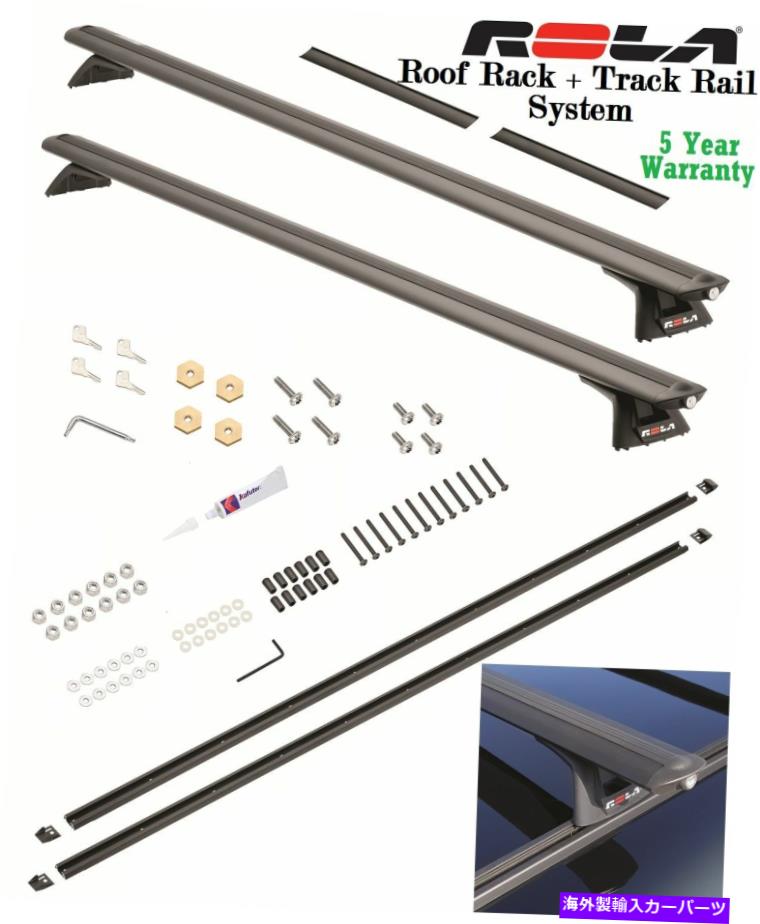 ルーフキャリア 1999-2015 GMC Sierra 1500 2500 3500 ROLAルーフラッククロスバー +トラックレールSystm 1999-2015 GMC SIERRA 1500 2500 3500 ROLA ROOF RACK CROSS BARS +TRACK RAILS SYSTM【並行輸入品】|Us Custom Parts Shop USDM