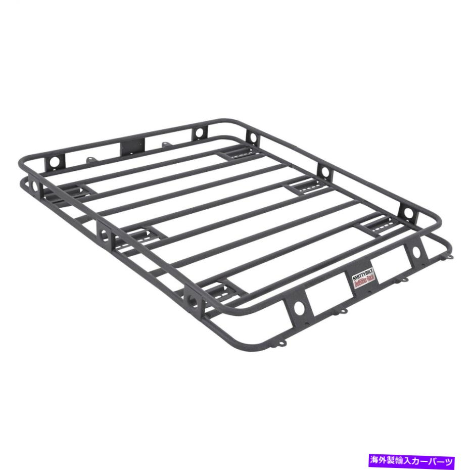 ルーフキャリア Smittybilt 40504ディフェンダールーフラック Smittybilt 40504 Defender Roof Rack【並行輸入品】