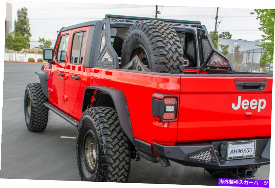 ルーフキャリア 2020年のチェイスラックのDV8ボルトジープグラディエーターRRGL-01 DV8 Bolt On Chase Rack For 2020 Jeep Gladiator RRGL-01【並行輸入品】