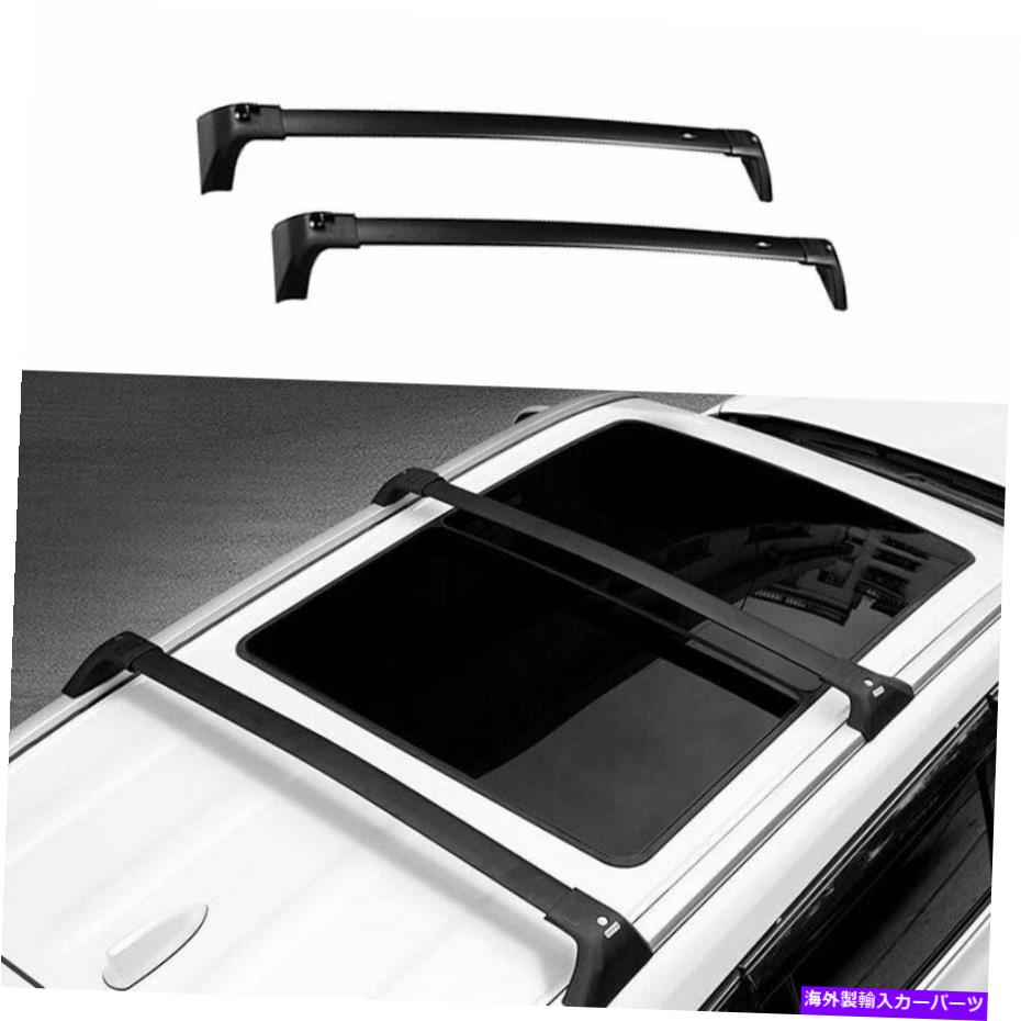 ルーフキャリア トヨタハイランダー20-2022のブラックアルミニウムトップルーフラック荷物キャリアレール Black Aluminum Top Roof Rack Luggage Carrier Rail For Toyota Highlander 20-2022【並行輸入品】 139,810円