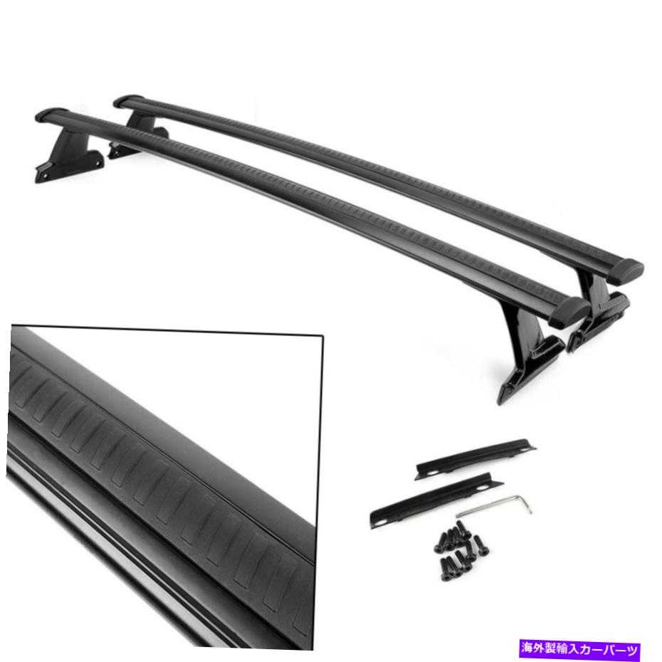 ルーフキャリア ルーフラッククロスレールパッケージ84231368シボレートラバースGMに適しています18-20ブラック Roof Rack Cross Rail Package 84231368 Fit For Chevrolet Traverse GM 18-20 Black【並行輸入品】