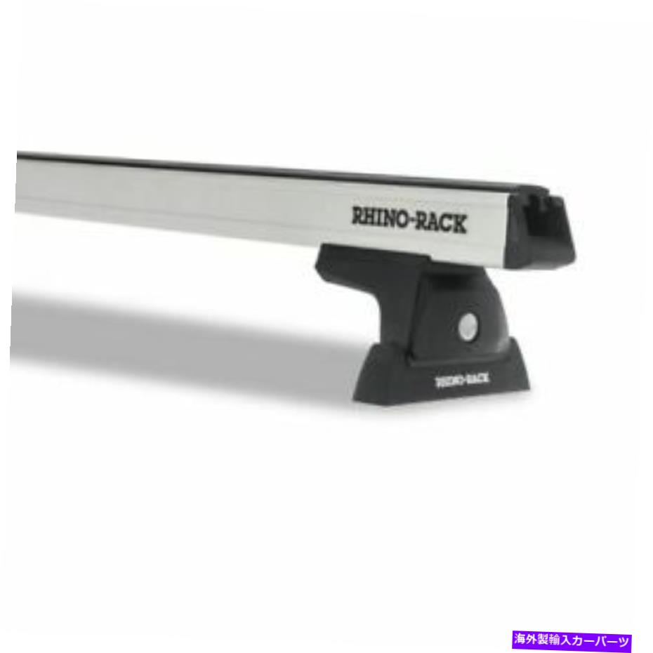 ルーフキャリア RhinoラックJA6242ヘビーデューティRLT600シルバー2フォードのためのバールーフラック Rhino Rack JA6242 Heavy Duty RLT600 Silver 2 Bar Roof Rack For Ford NEW【並行輸入品】