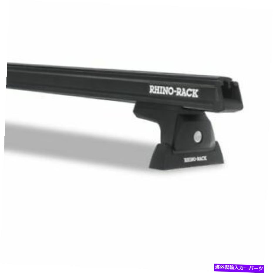 ルーフキャリア RhinoラックJA6226ヘビーデューティRLT600ブラック2バールーフラックフォード新しいラック Rhino Rack JA6226 Heavy Duty RLT600 Black 2 Bar Roof Rack For Ford NEW【並行輸入品】