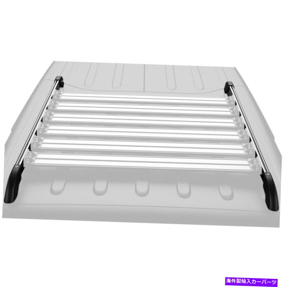ルーフキャリア Jeep Wrangler JK 2018 Teraflex 4722000ネボシルバールーフラックシステム用 For Jeep Wrangler JK 2018 TeraFlex 4722000 Nebo Silver Roof Rack System【並行輸入品】