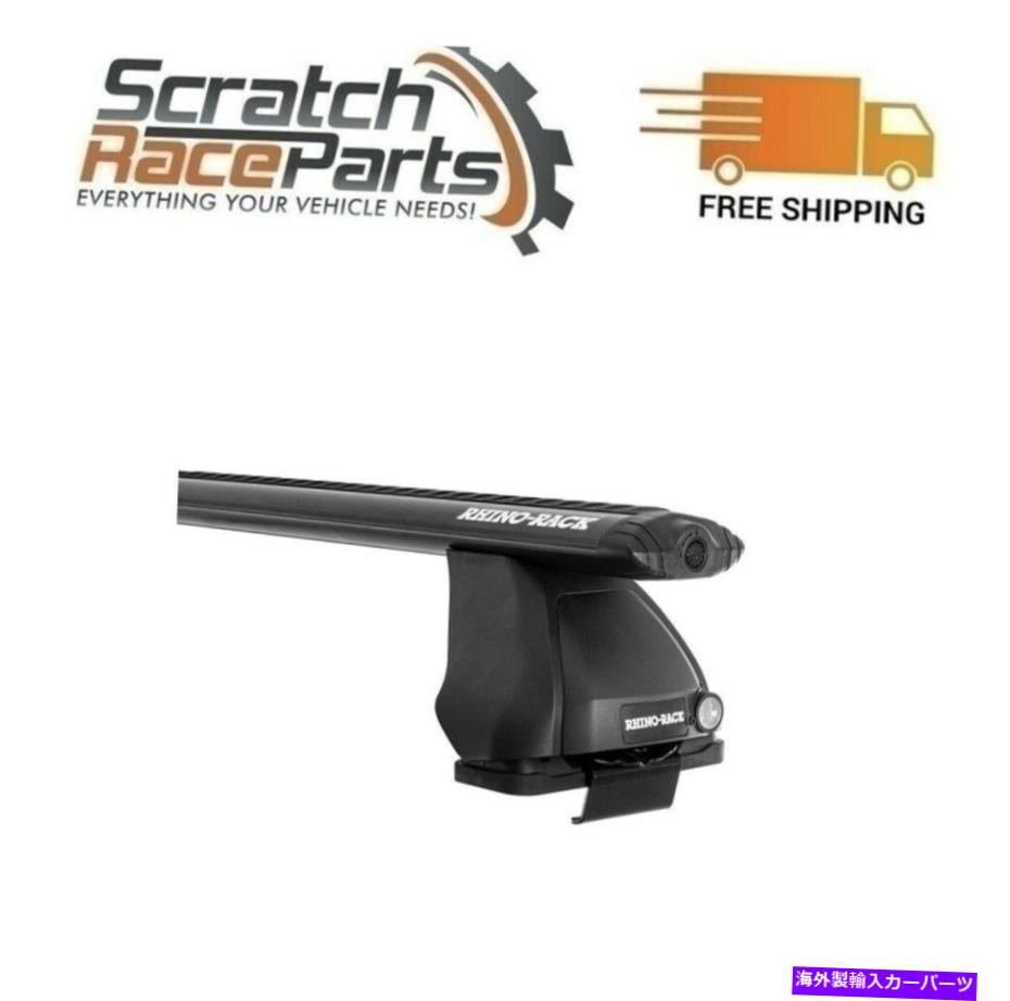 ルーフキャリア JA2186 Rhino Rack Vortex 2500ルーフラックシステムブラック01-09ボルボS60 JA2186 Rhino Rack Vortex 2500 Roof Rack System Black For 01-09 Volvo S60【並行輸入品】